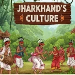 Illustrated image of Jharkhand's Culture